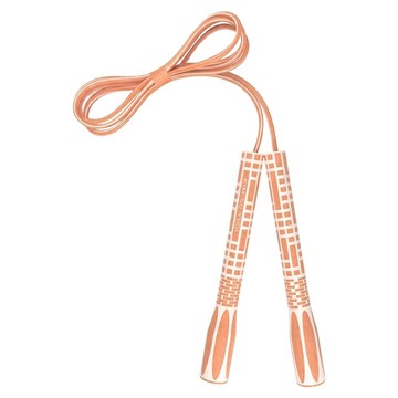 Ksy Sky Gold系列 跳繩 SY-133  270cm  淺橘色  1條
