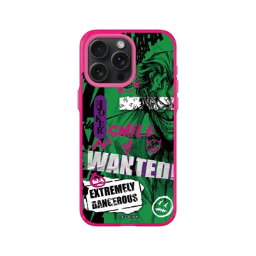 iPhone 15 Pro Max Clear 粉漾桃 - Joker - 小丑通緝令