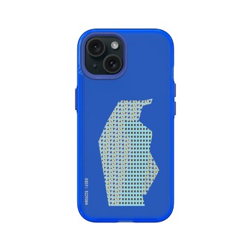 iPhone 15 Clear 激光藍 - The Wildlife Collection 動物野境系列 - 斑嘴環企鵝