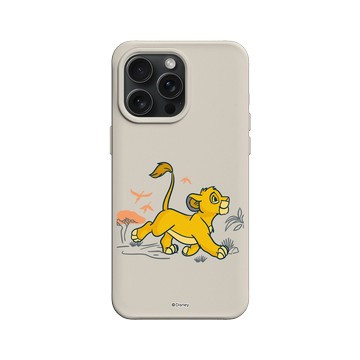 iPhone 15 Pro Max SolidX 貝殼灰 - Disney - Lion King 迪士尼-獅子王 - 辛巴成長中