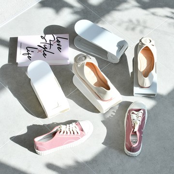 COMPOSE HOUSE 三段高度可調鞋架  Ivory  10個