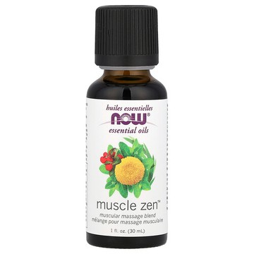 NOW Foods, 精油，Muscle Zen™，1 液量盎司（30 毫升）