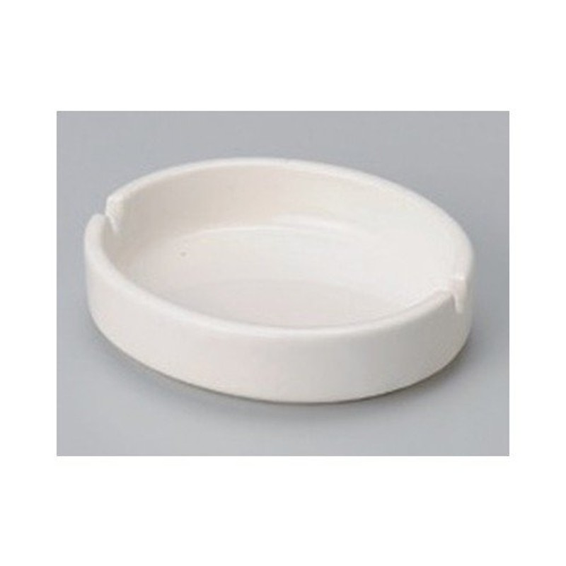 和食器 灰皿 小判灰皿（白） 寸法:10.8 x 8.8 x 2.5cm 通販 LINEポイント最大0.5%GET LINEショッピング