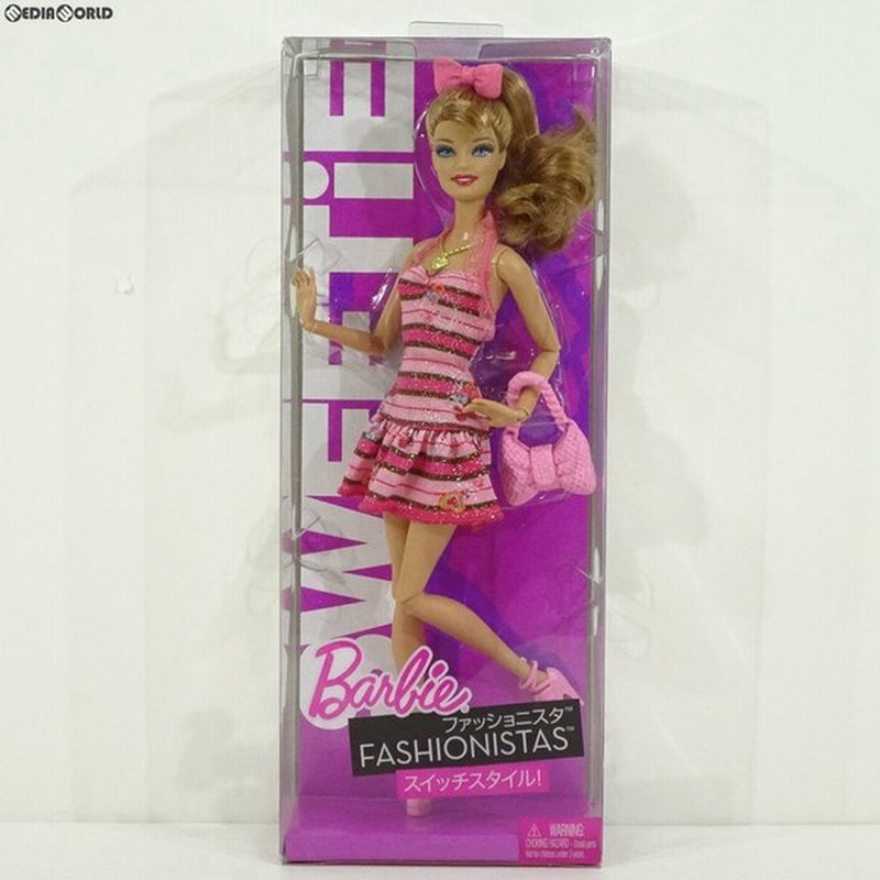 中古即納 Fig Barbie Fashionistas バービー ファッショニスタ スイッチスタイル Sweetie スウィーティ 完成品 ドール T7415 マテル 通販 Lineポイント最大0 5 Get Lineショッピング