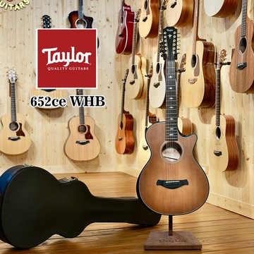 Taylor 652ce WHB 美廠 12弦 Builder's Edition 全單板 電木吉他 小叮噹的店