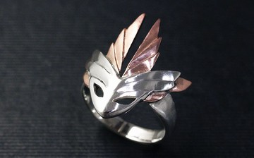 【提摩爺爺工坊】英雄聯盟LOL鏡爪個性化純銀  影焰狼魂  戒指