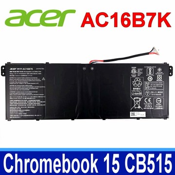 ACER AC16B7K 原廠電池 Chromebook 15 CB515 CB515-1H CB515-1HT 系列