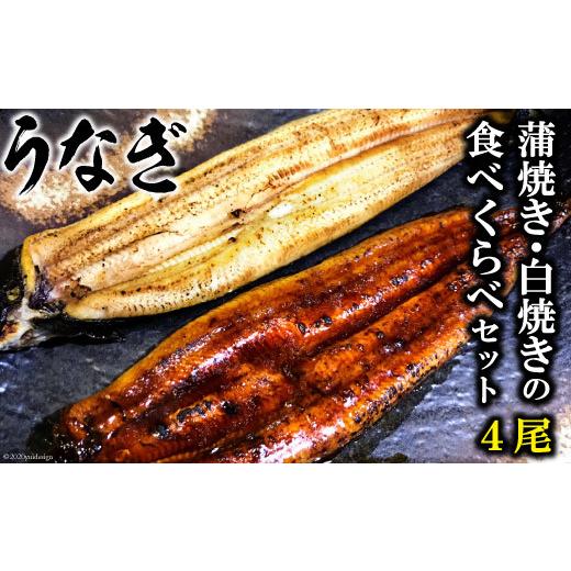 ふるさと納税 長崎県 島原市 AE011うなぎ蒲焼き・白焼きの食べくらべセット（１７０ｇ×計４尾）