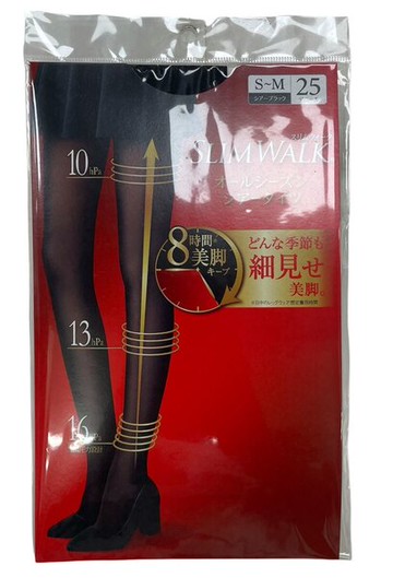 SLIMWALK 超美腿 壓力褲襪(透膚) S~M/ M~L