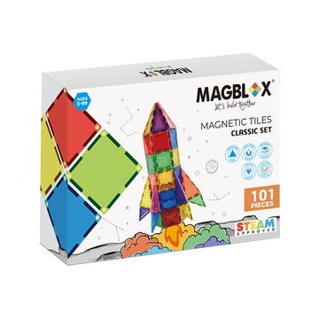 MAGBLOX 澳洲 美學磁力片 繽紛經典組101pcs