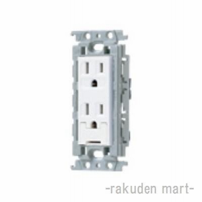 パナソニック WTF113248W (5個セット) コスモシリーズワイド21 埋込アースターミナル付接地ダブルコンセント