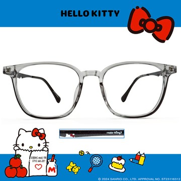 HELLO KITTY▪︎經典｜奇幻躲貓貓 方框眼鏡｜星點黑