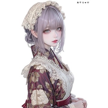 【9 月新款】07-144-0040 人物貼紙 幻想復古浪漫喫茶