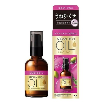 LUCIDO-L 樂絲朵 摩洛哥護髮精華油 抗躁型 免沖洗  深層滋潤 秀髮柔順亮麗 抗濕氣配方 輕盈質地  60ml  1件