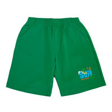 Crocodile Junior 小鱷魚童裝-鱷魚衝浪針織短褲-綠色 ( 931607-04 小碼款)
