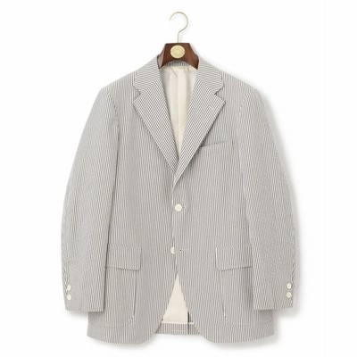 シアサッカー ジャケット メンズ ネイビー系1 通販 Lineポイント最大get Lineショッピング