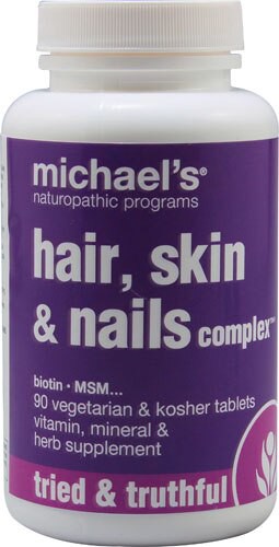 Michael's Naturopathic Programs Hair Skin & Nails Complex 90 Vegetarian Tablets