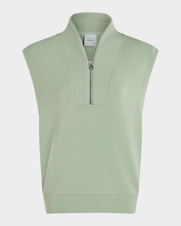 Loretta Half-Zip Sleeveless Sweatshirt