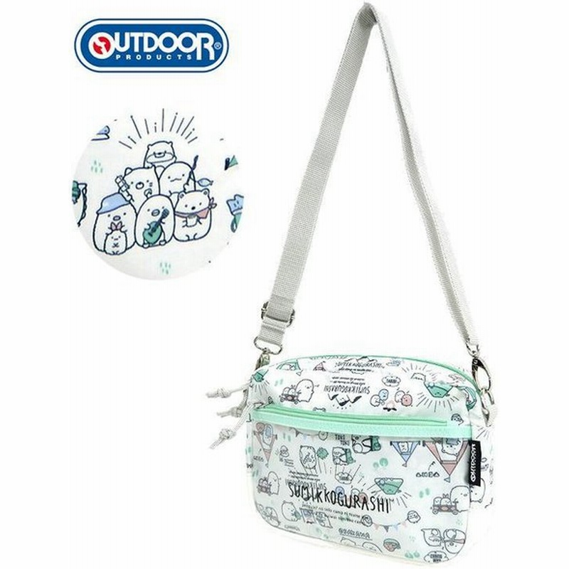 すみっコぐらし ショルダーバッグ かわいい アウトドアプロダクツ コラボ 透明ポケット キッズ グッズ 小学生 中学生 かわうそとすみっコキャンプ ユニセックス 通販 Lineポイント最大0 5 Get Lineショッピング