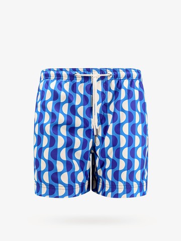 Recycled nylon swim shorts with all-over print - PENINSULA - gender_Man