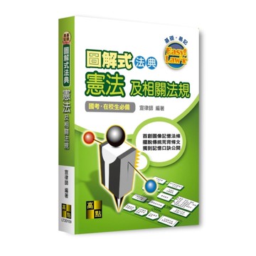 【圖解式法典】憲法及相關法規