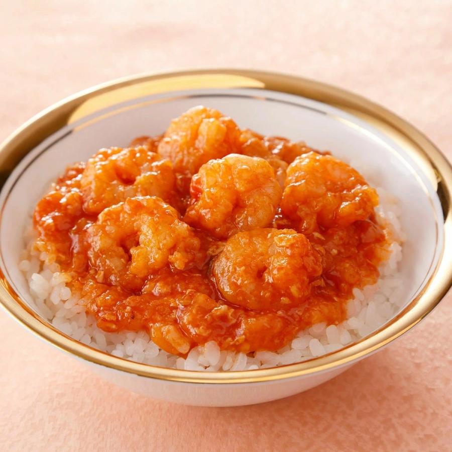 陳建一 乾焼蝦仁丼 7袋 セット 中華 惣菜 冷凍 カンシャオシャーレン エビチリ おかず 丼 東京 陳 建一