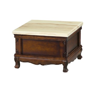 ASSARI-白金龍2.3尺石面小茶几(寬70x深70x高48cm)