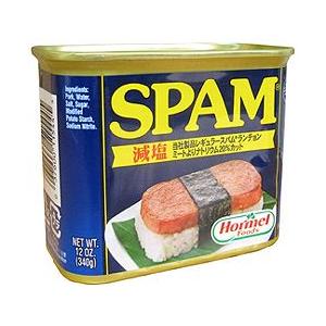 SPAM スパム 減塩 340g×3缶セット 缶詰 保存食 沖縄ホーメル