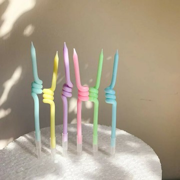 大拇指旋轉蠟燭