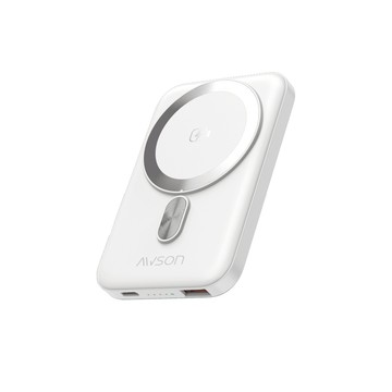 AWSON 超薄磁吸無線充AWP-5712/白
