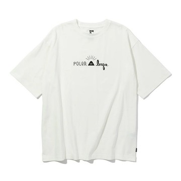 日本限定Poler x Lesque COTTON TEE 街頭潮流聯名棉T / 白