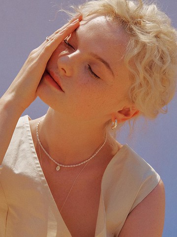Freshwater Pearl Sterling Silver Necklace
