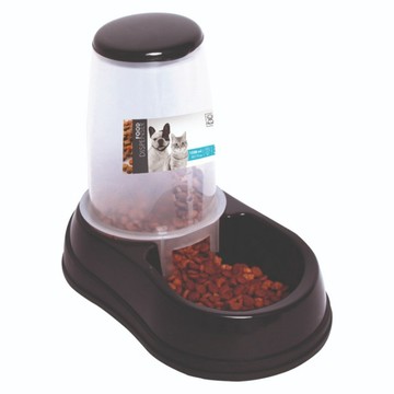 M-PETS 寵物自動重力餵食機  黑色  1個  1.5L