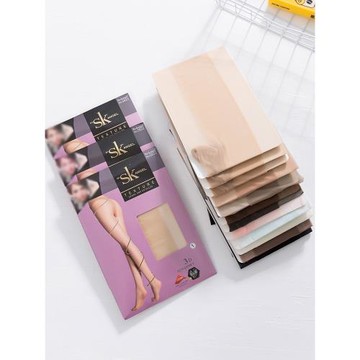 3雙sk絲襪官方旗艦店正品夏季性感T檔腳尖透明超薄3D打底襪822