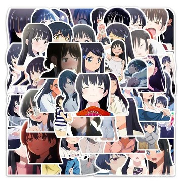 ✨免運✨我內心的糟糕念頭 山田杏奈 市川京太郎 週邊 我心裏危險的東西54張塗鴉貼紙週邊貼紙高顔值筆記本diy裝飾貼畵