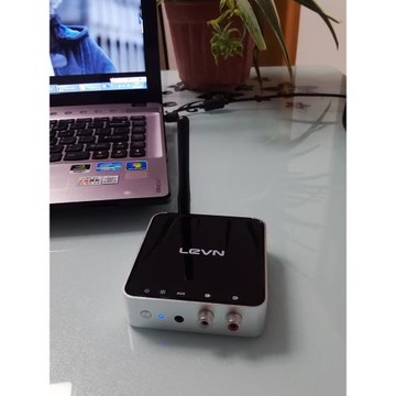 levn/樂朗041光纖藍牙接收器發射二合一無損老式音響功放手耳機hi