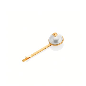 BALMAIN 珍珠小髮夾 Legacy Slide