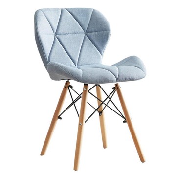 北歐餐椅臥室家用休閑簡約凳子洽談辦公宿舍書桌椅子化妝美甲凳子[DD010109]