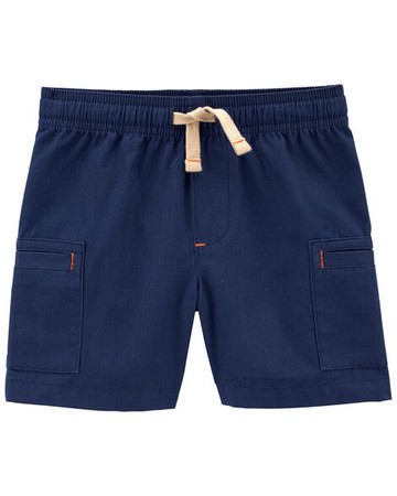 Toddler Navy Cargo Shorts