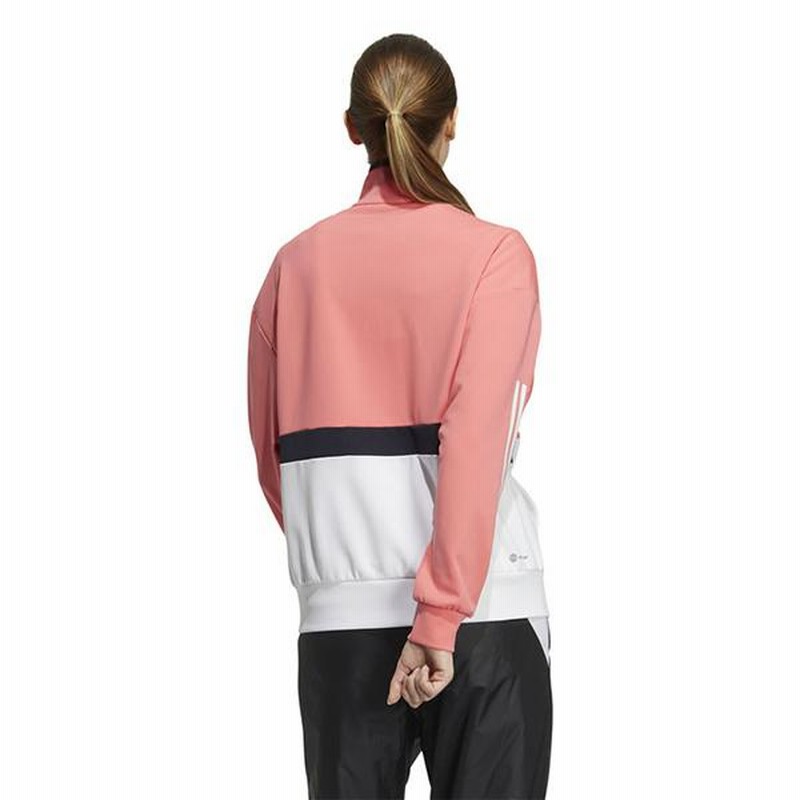 アディダス adidas レディース ジャージ セットアップ ピンク