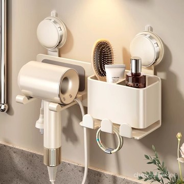吹風機置物架 吸盤吹風機支架浴室置物架壁掛式衛生間戴森電吹風收納神器