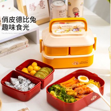 摩登主婦日式便當盒子大上班族飯盒可微波爐加熱可愛野餐盒水果盒 幸福驛站