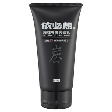 依必朗男性專屬洗面乳-活性碳控油清爽配方(120g)