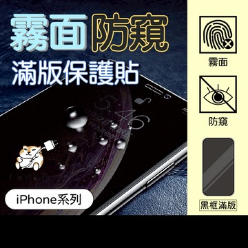 【霧面防窺滿版 日青iphone保護貼】適用 iPhone17/16/15/14/13/12 Pro Max/11/Xr
