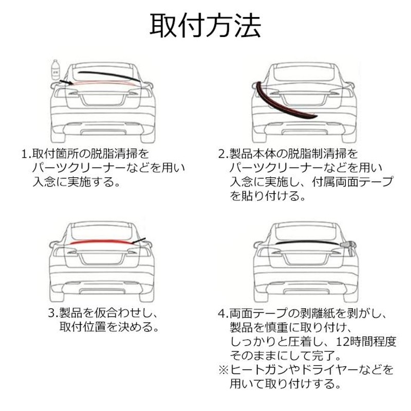 BMW カーボン トランクスポイラー F30 F80 3シリーズ M3 リアウイング