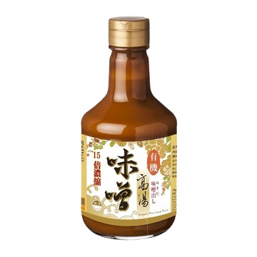 菇王 發現系列 有機味增高湯 300ml  精選台灣國產米  無添加防腐劑  純釀造素食  1瓶