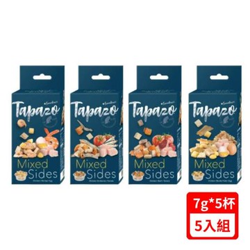 TAPAZO特百滋®凍乾佐餐杯-貓用系列 7g*5杯 X(5入組)(下標數量2+贈神仙磚)