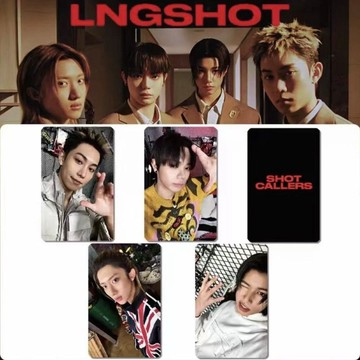 正版 LNGSHOT k4特典 單卡 出道專輯卡 龍蝦 周邊小卡 Ohyul Ryul Woojin Louis