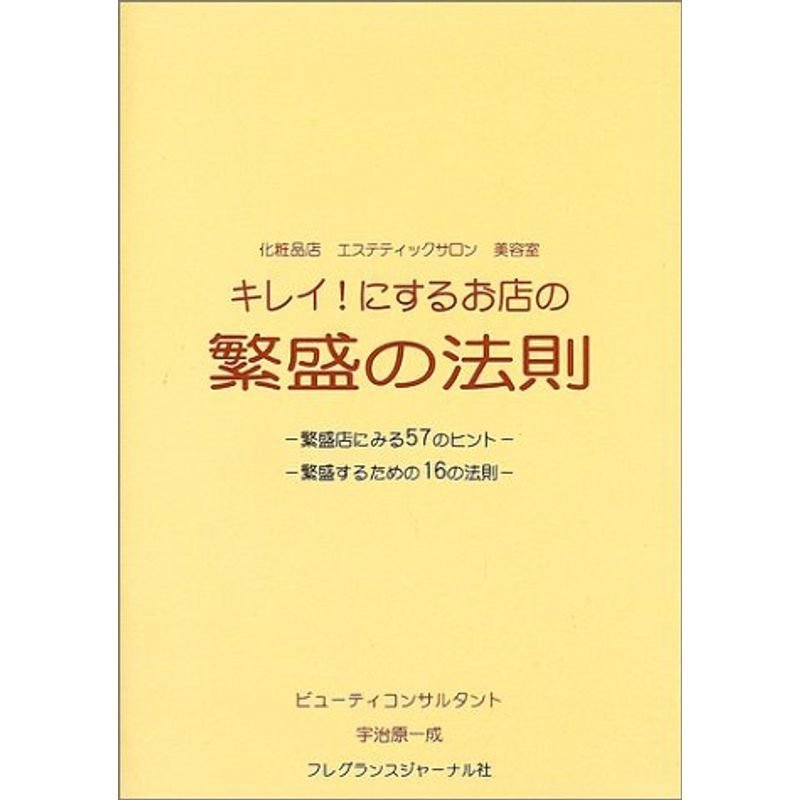 キレイにするお店の繁盛の法則?化粧品店 エスティックサロン 美容室