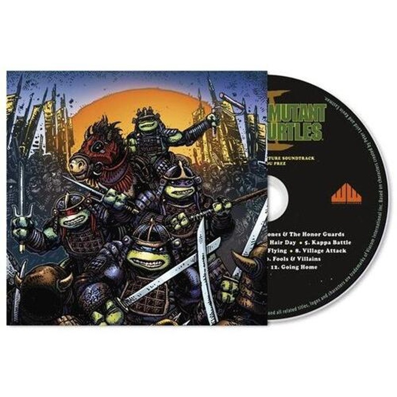 サントラ　Turtles　CD　輸入盤　Ninja　John　Part　Teenage　LINEショッピング　(オリジナル・サウンドトラック)　Du　III　Mutant　Prez　アルバム